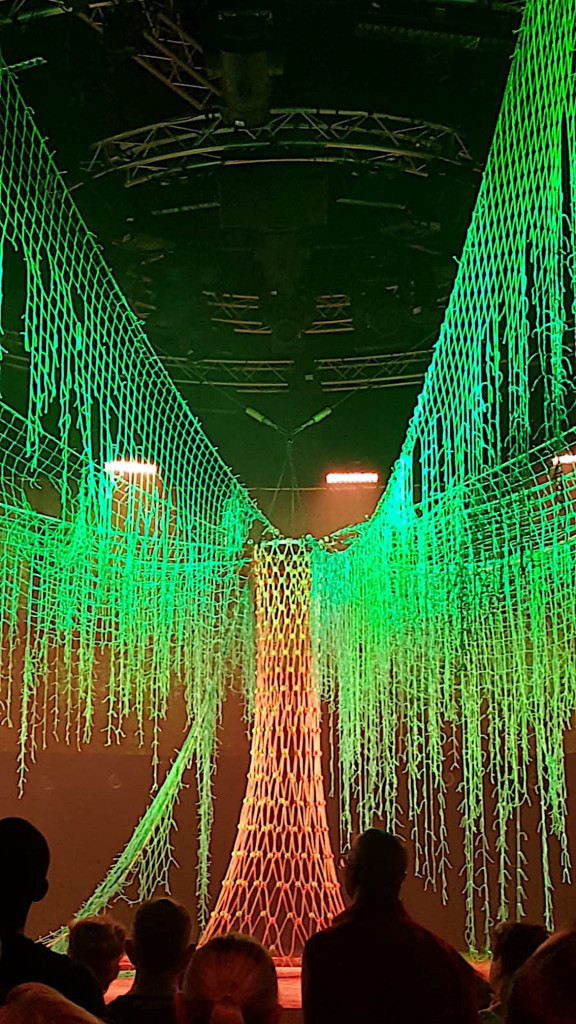 Rope tree prop for production: "Tree" at Young Vic Theatre and Manchester International Festival working with Cristiana Maranca
